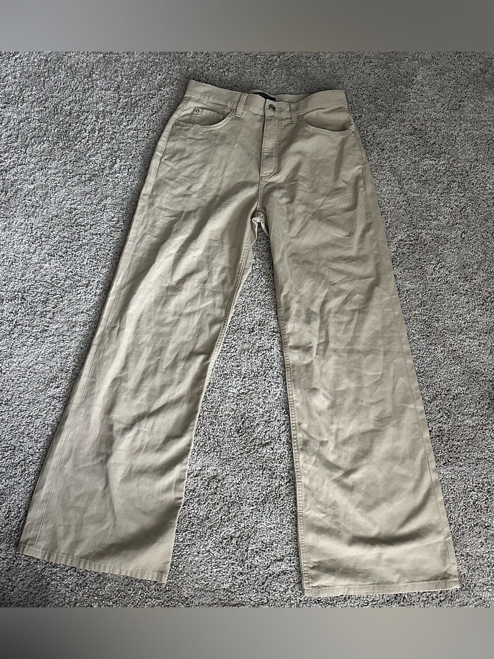 Cisos Design Pants Size 6 100% Cotton Trill Trouser Everyday Capsule Wardrobe